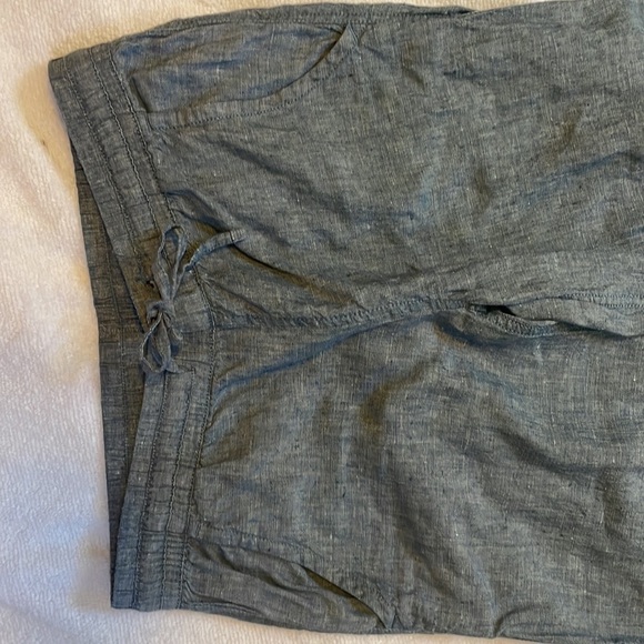 L.L. Bean ~ 4 MT ~ 100% Linen Elastic Waisted Summer Pants - Picture 5 of 10